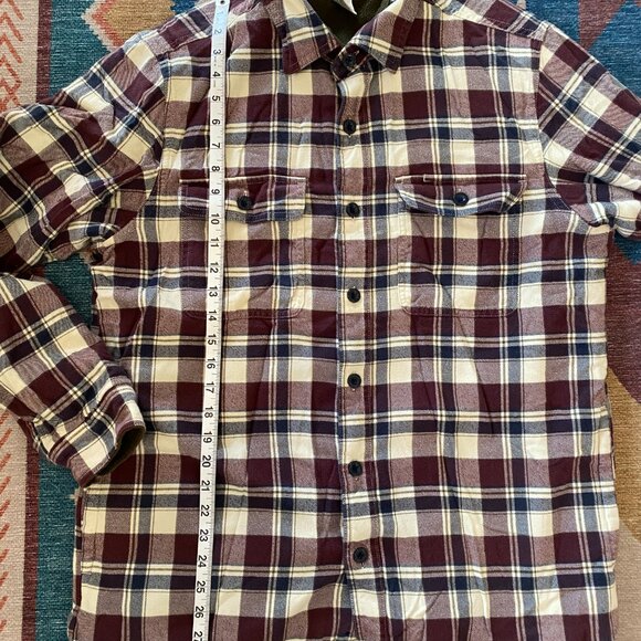 Men's L.L. Bean Fleece-Line Flannel Shirt, Traditional Fit - Picture 6 of 6